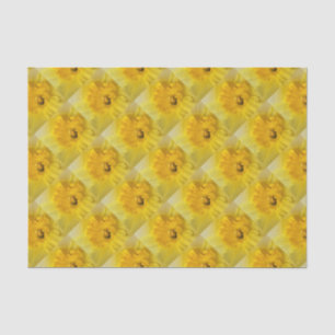 Papel De Seda daffodilo amarelo