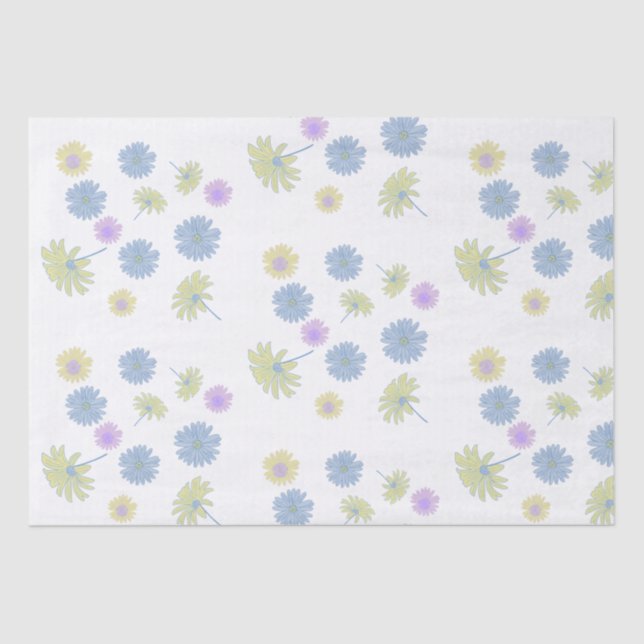 Papel de Seda Dainty Daisies (Frente )