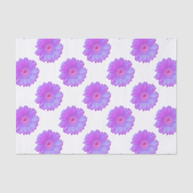Papel De Seda Daisy gerbera (Frente )