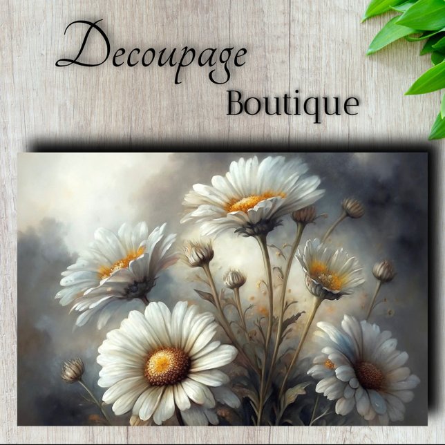 Papel De Seda Daisy Grace Decoupage (Daisy Grace Decoupage Tissue  Paper)