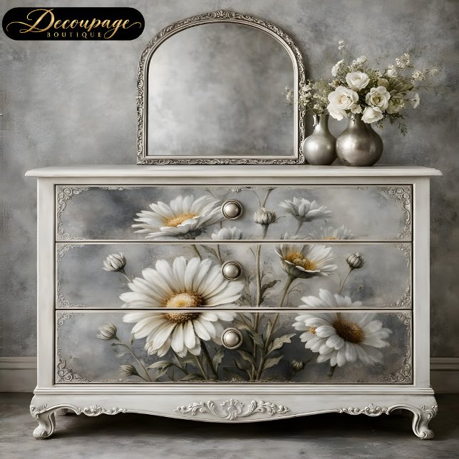 Papel De Seda Daisy Grace Decoupagem (Daisy Grace Decoupage Tissue Paper)
