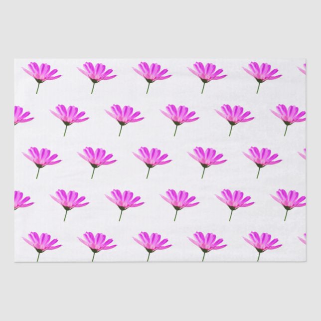 Papel De Seda Daisy Rosa (Frente )