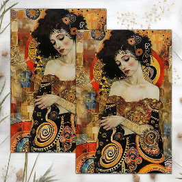 PAPEL DE SEDA DAMA VINTAGE VITORIANA DÉCOUPAGE