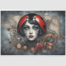 Papel De Seda Damybug Steampunk Gothic Victorian Decoupage