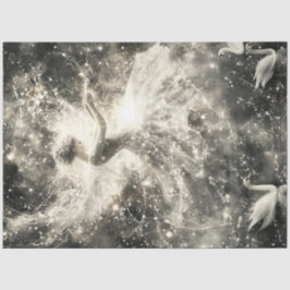 Papel De Seda Dança Luminosa de Ballerina Decoupage Magicamente