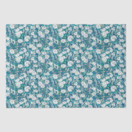 Papel De Seda Dandelion Bloom Summer Flowers Floral Patterno Tea