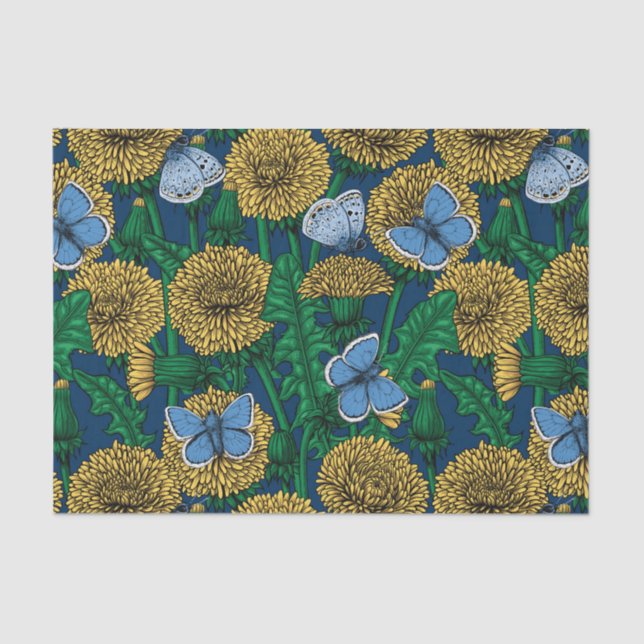 Papel De Seda Dandelion medow (Frente )