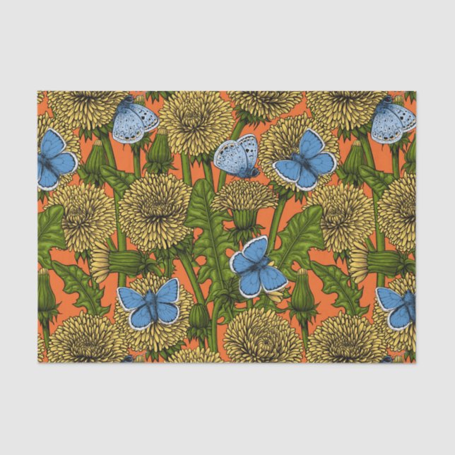 Papel De Seda Dandelion medow (Frente )