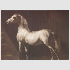 Papel De Seda Dapple Cinza Horse (por Théodore Géricault)
