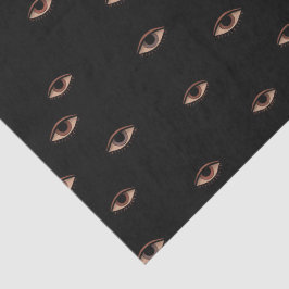 Papel De Seda Dark Eye Pattern Tissue Paper
