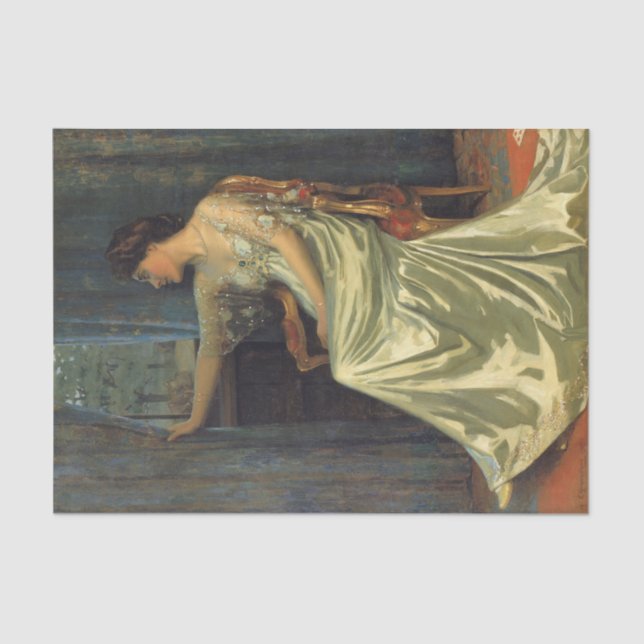 Papel De Seda Dawn (1907) por Edmund Hodgson Smart (Frente )