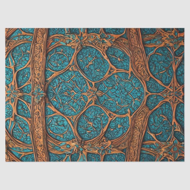 Papel de Seda de Arte Marroquina (Frente )