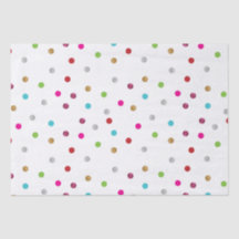 Papel de Seda de Bolinhas