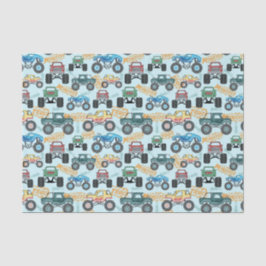 Papel de Seda de Caminhão Monstro, Decoupage Big W