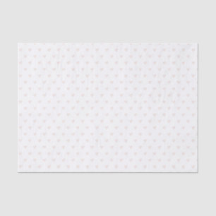 Papel de seda de coração rosa