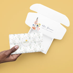 Papel de Seda de Flor Silvestre 