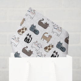 Papel de Seda de Gato, Decoupage de Gatinho Kitty