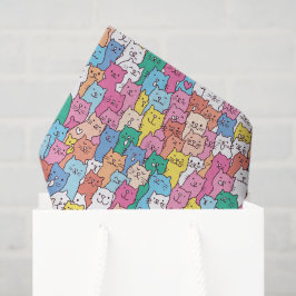 Papel de Seda de Gato, Kit de Decoupage de Gatinho