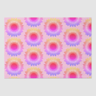 Papel de Seda de Girassol Rosa