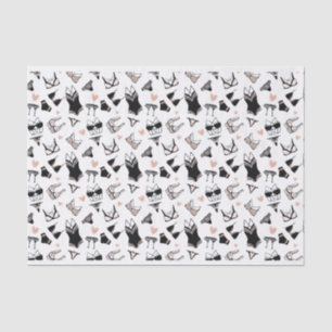 Papel de Seda de Lingerie para Despedida de Soltei