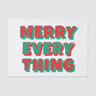 Papel de Seda de Natal