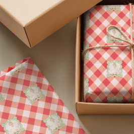 Papel de Seda de Natal com Foto Personalizada