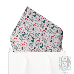 Papel de Seda de Natal Great Pyrenees