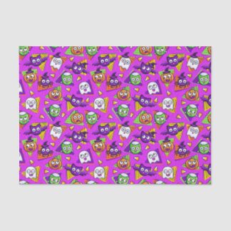 Papel de Seda de Personagens de Halloween Espetacu