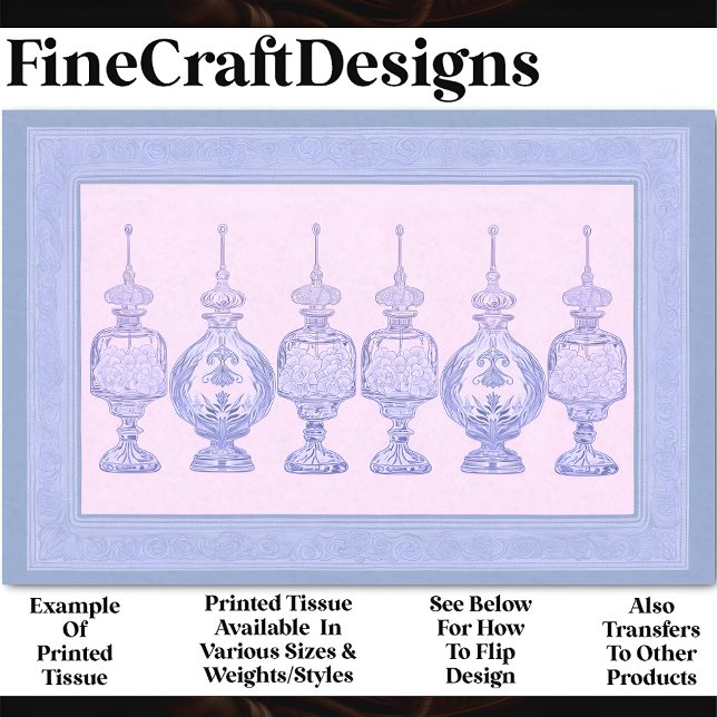 Papel De Seda Decantores de Garrafas de Perfume de lavanda AD8 (Criador carregado)