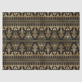 Papel De Seda Decompaginação da Arte Dourada e Negra