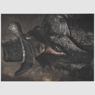 Papel De Seda Decompor a Lei Ocidental em Black-Jack McGraw