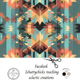 Papel De Seda Decompor Arte Têxtil Indiana Americana