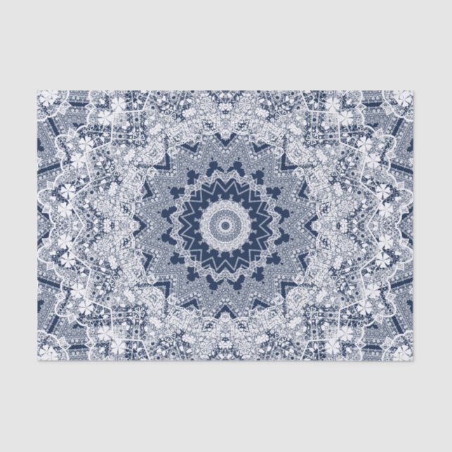 Papel De Seda decoração de rendas (Frente )