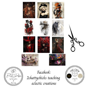 Papel De Seda Decoupage 5x7 Cigano Steampunk Piratas & Mais