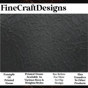 Papel De Seda Decoupage AE3 mínima de Abstrato preto moderno na