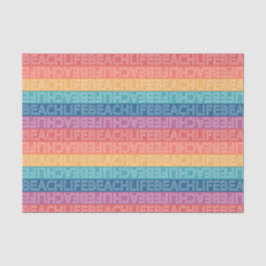 Papel De Seda Decoupage Beach Life Festa de aniversário