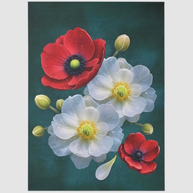 Papel De Seda Decoupage Bloom  (Frente )