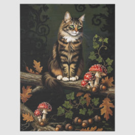Papel De Seda Decoupage Celestial Kitten