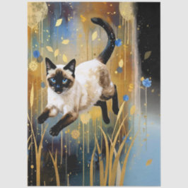 Papel De Seda Decoupage Celestial Kitten