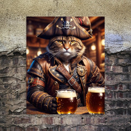 Papel De Seda Decoupage - Cerveja de bebendo de gato steampunk p