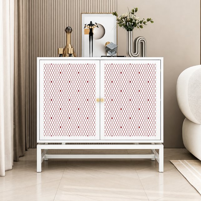 Papel de seda decoupage com bolinhas vermelhas (Criador carregado)