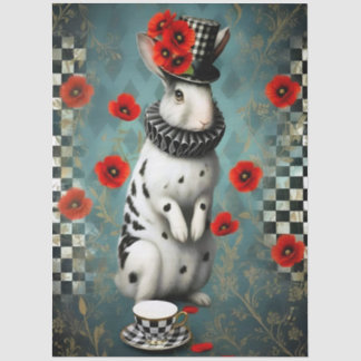 Papel De Seda Decoupage Curious Wonderland