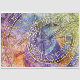 Papel De Seda Decoupage da Astronomia Antiga 20x30