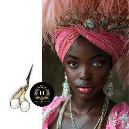 Papel De Seda Decoupage da Coroa Dourada do Ornamentado de Headd