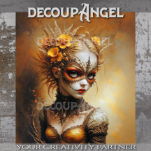 Decoupage da Rainha Gótica do Verão