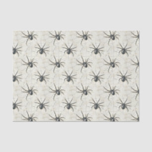 Papel De Seda Decoupage das Aranhas Halloween
