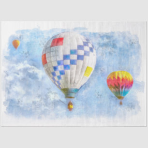 Papel De Seda Decoupage de Aquacar Balões de Água