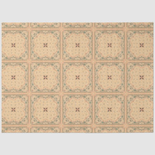 Papel De Seda Decoupage de Bandana Dourada Ocidental