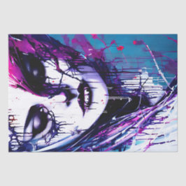 Papel De Seda Decoupage de Beleza da Aquarela