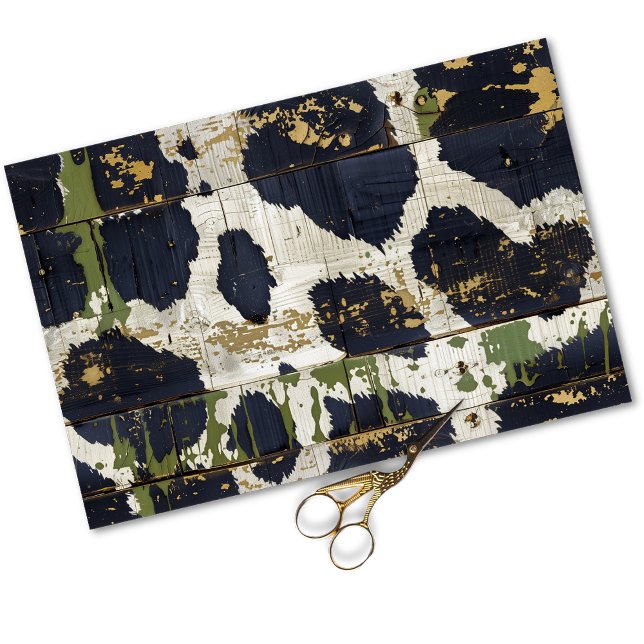 Papel De Seda Decoupage de Cabeça Verde Ocidental russa (Criador carregado)